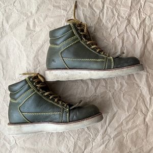 JW ANDERSON Leather Hiking Boots (EU 40)